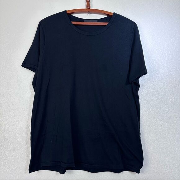 Jenni Kayne Cotton Slim Tee in Black Size XXL - Picture 2 of 8
